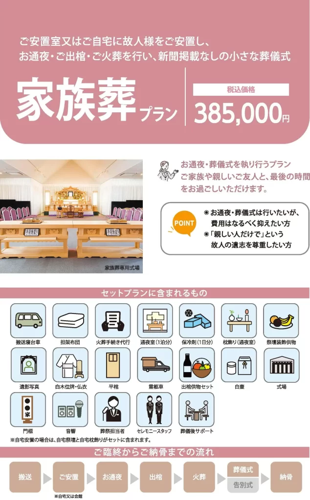 家族葬プラン